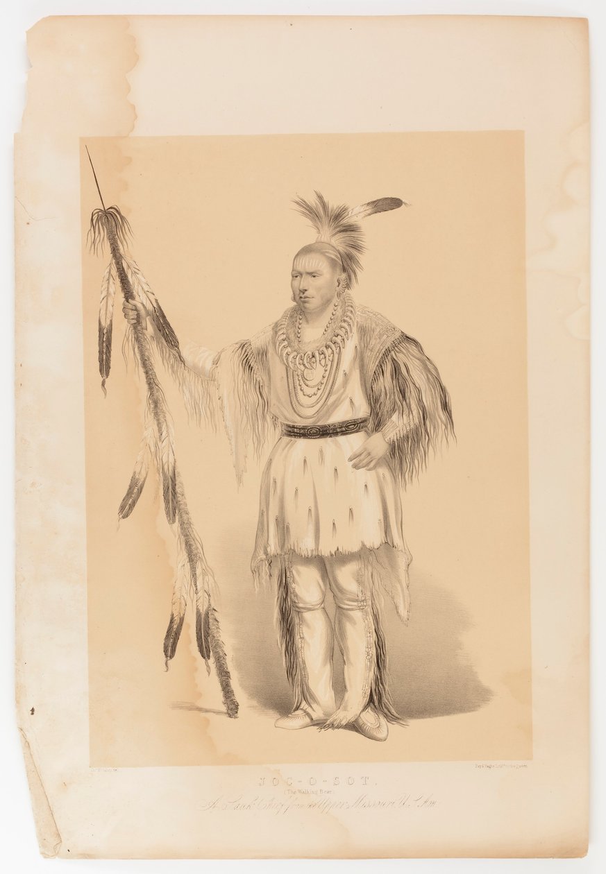 Joc-o-sot, the Walking Bear by George Catlin