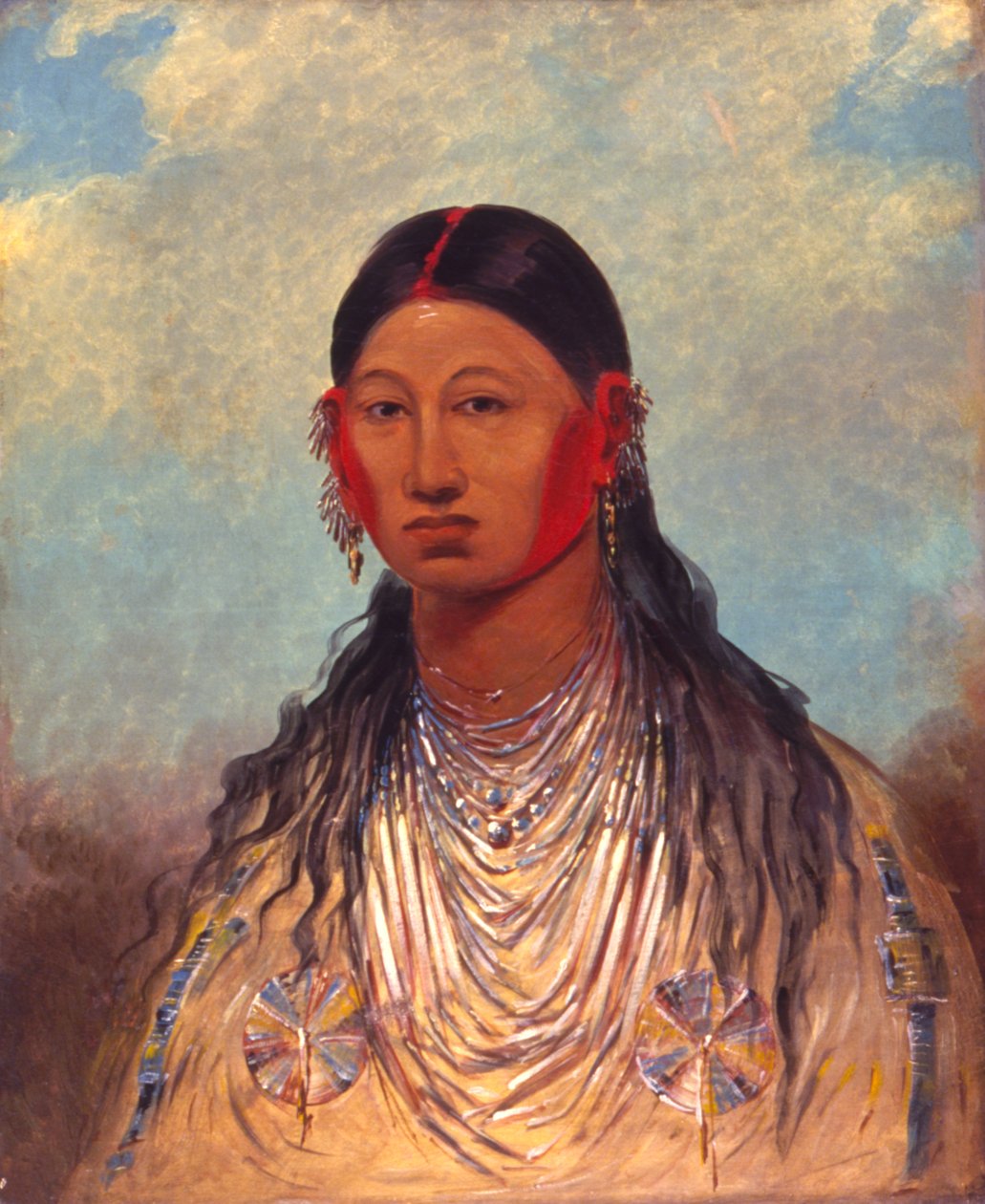 Koon-za-ya-me, Female War Eagle by George Catlin