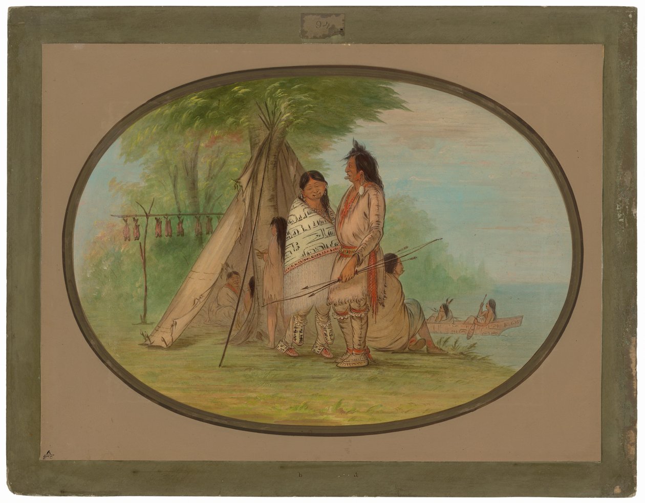 Nayas Indians by George Catlin