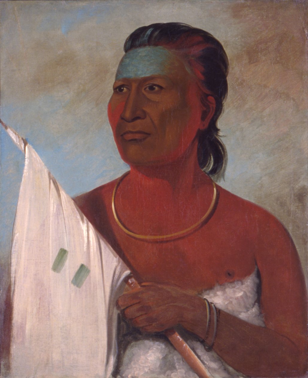Náh-pope, Soup, adviser to Black Hawk by George Catlin