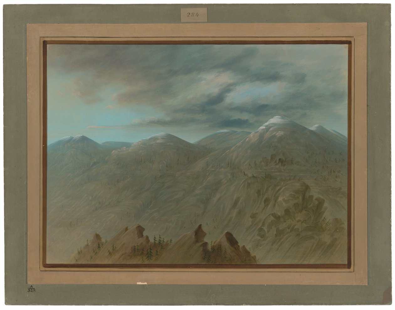Salmon River Mountains by George Catlin