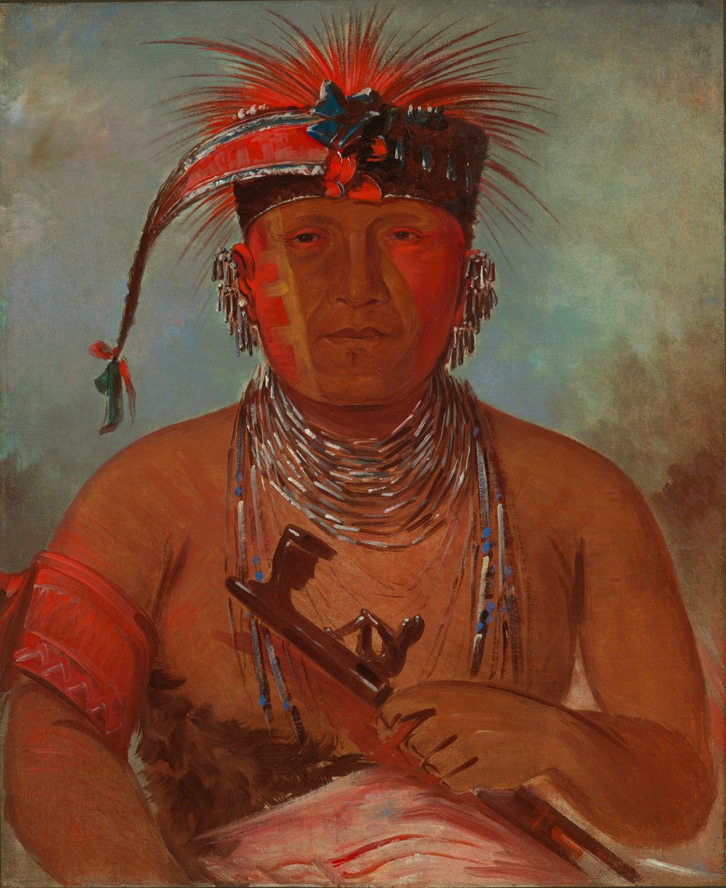 Wée-ke-rú-law, He Who Exchanges by George Catlin