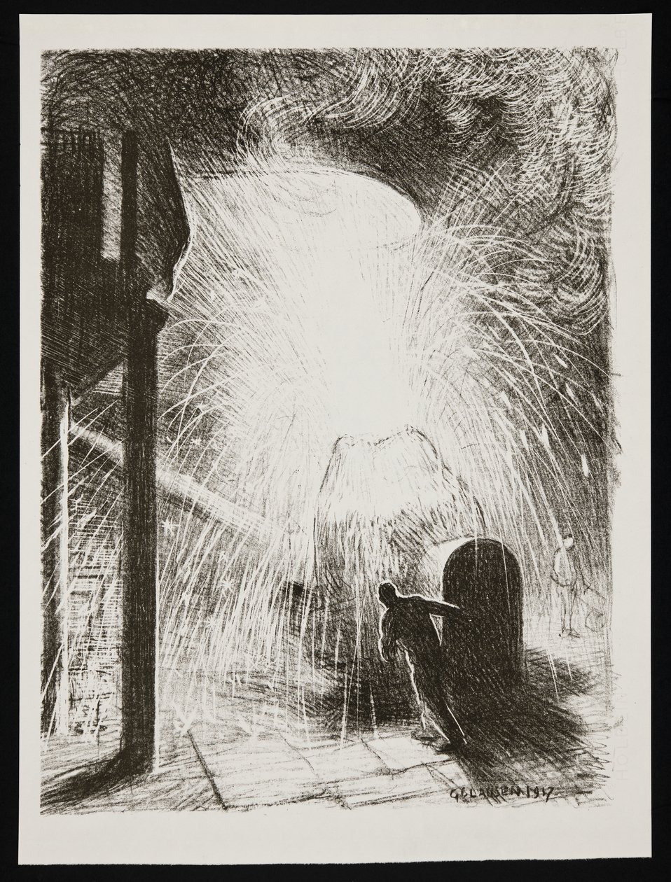 The Furnace by George Clausen