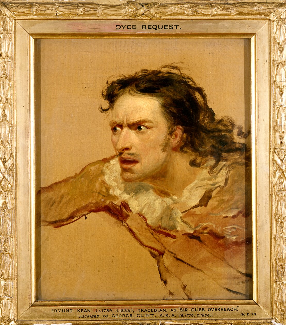 Edmund Kean as Sir Giles Overreach in 'A New Way to Pay Old Debts'