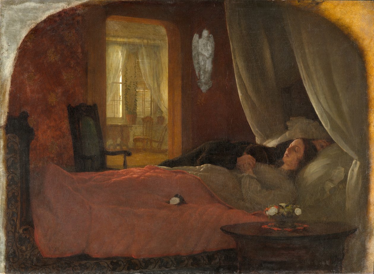 The Last Sleep by George Cochran Lambdin: Fine art print