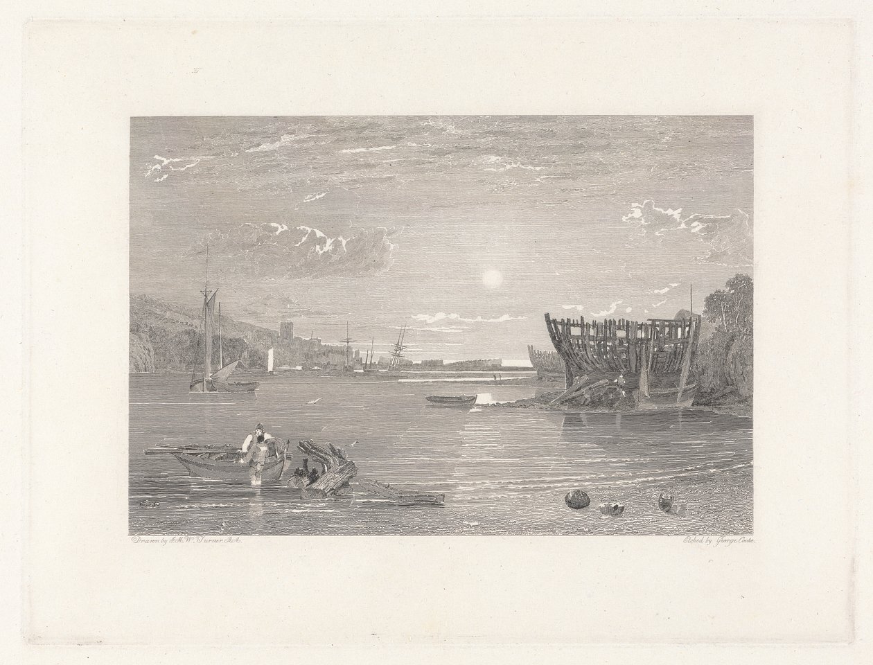 Teignmouth, Devon by George Cooke: Buy fine art print