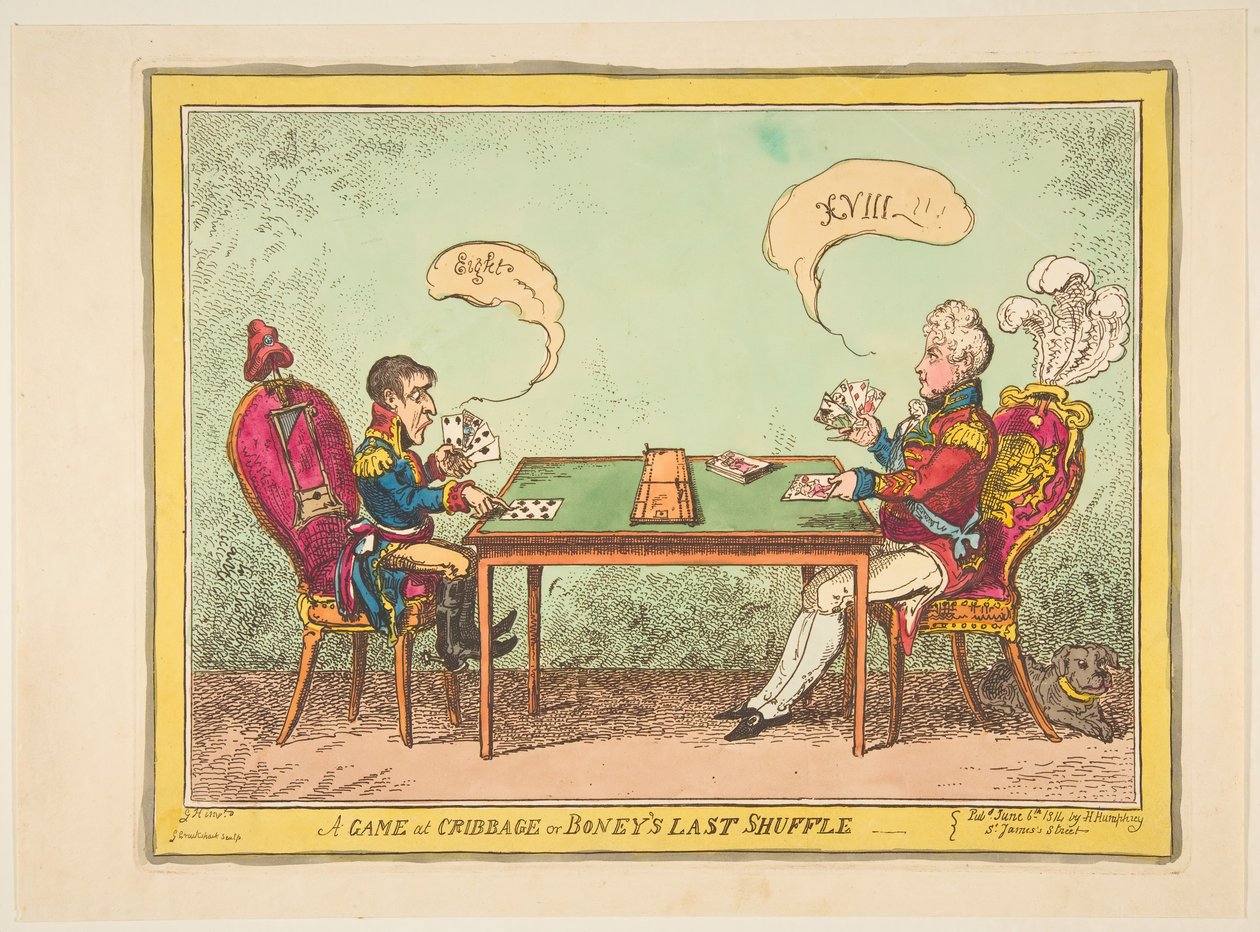 A Game of Cribbage or Boney