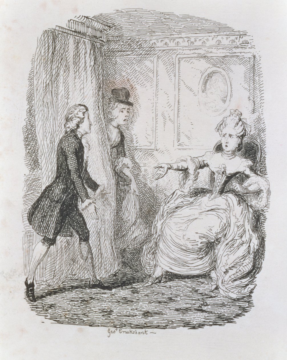 Awkward Situation of Lady Bellaston, from 