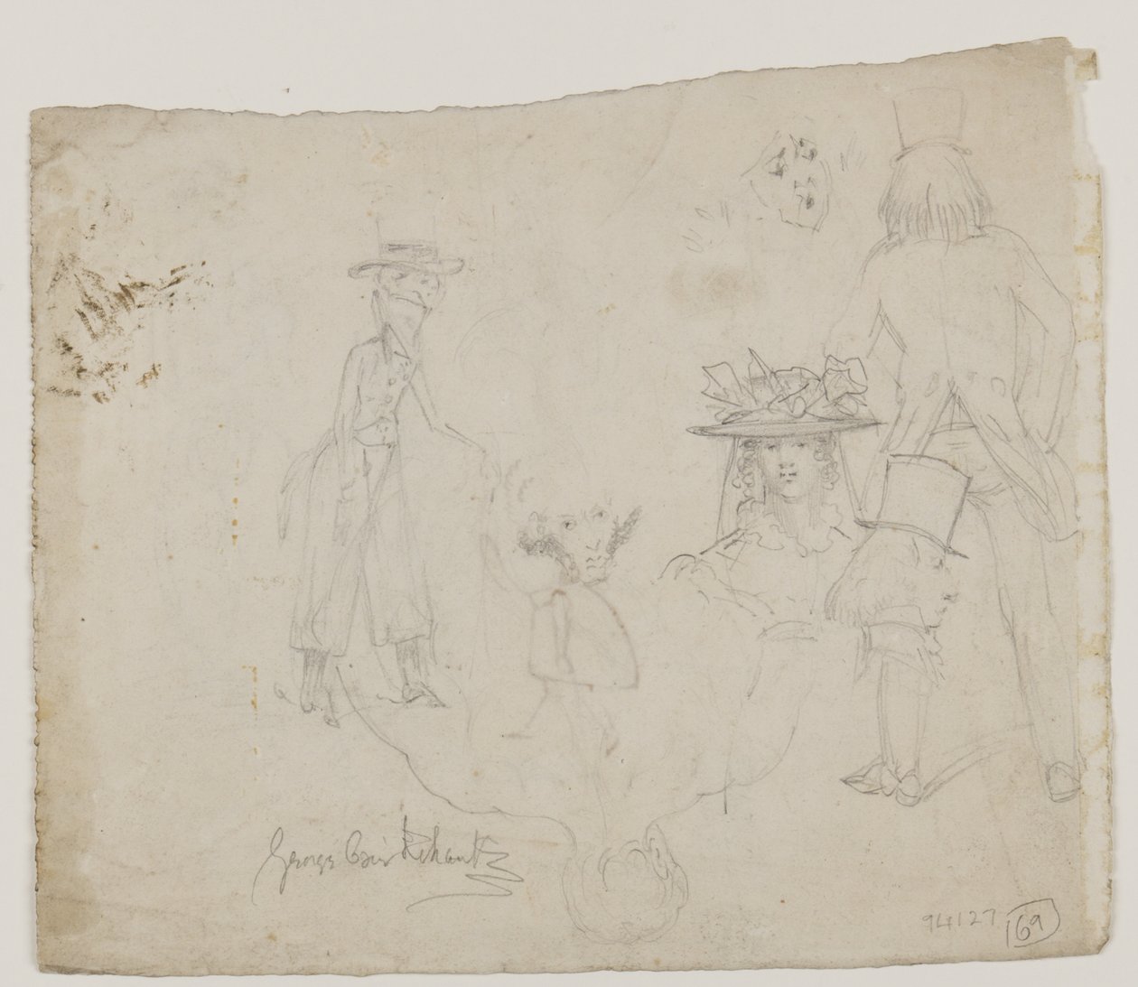 Character studies by George Cruikshank
