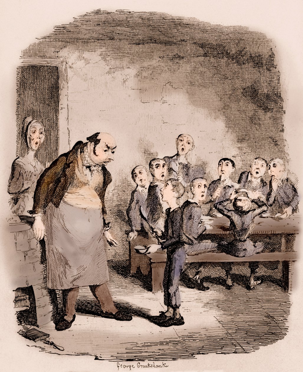 The Adventures of Oliver Twist by George Cruikshank