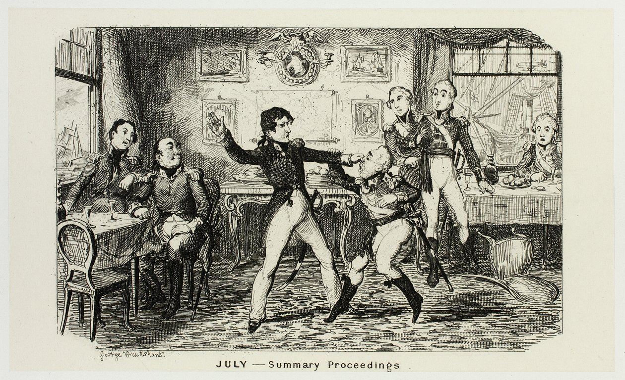 July - Summary Proceedings from George Cruikshank