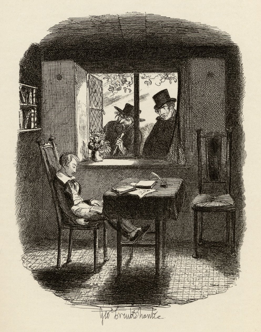 Monks and the Jew, from 