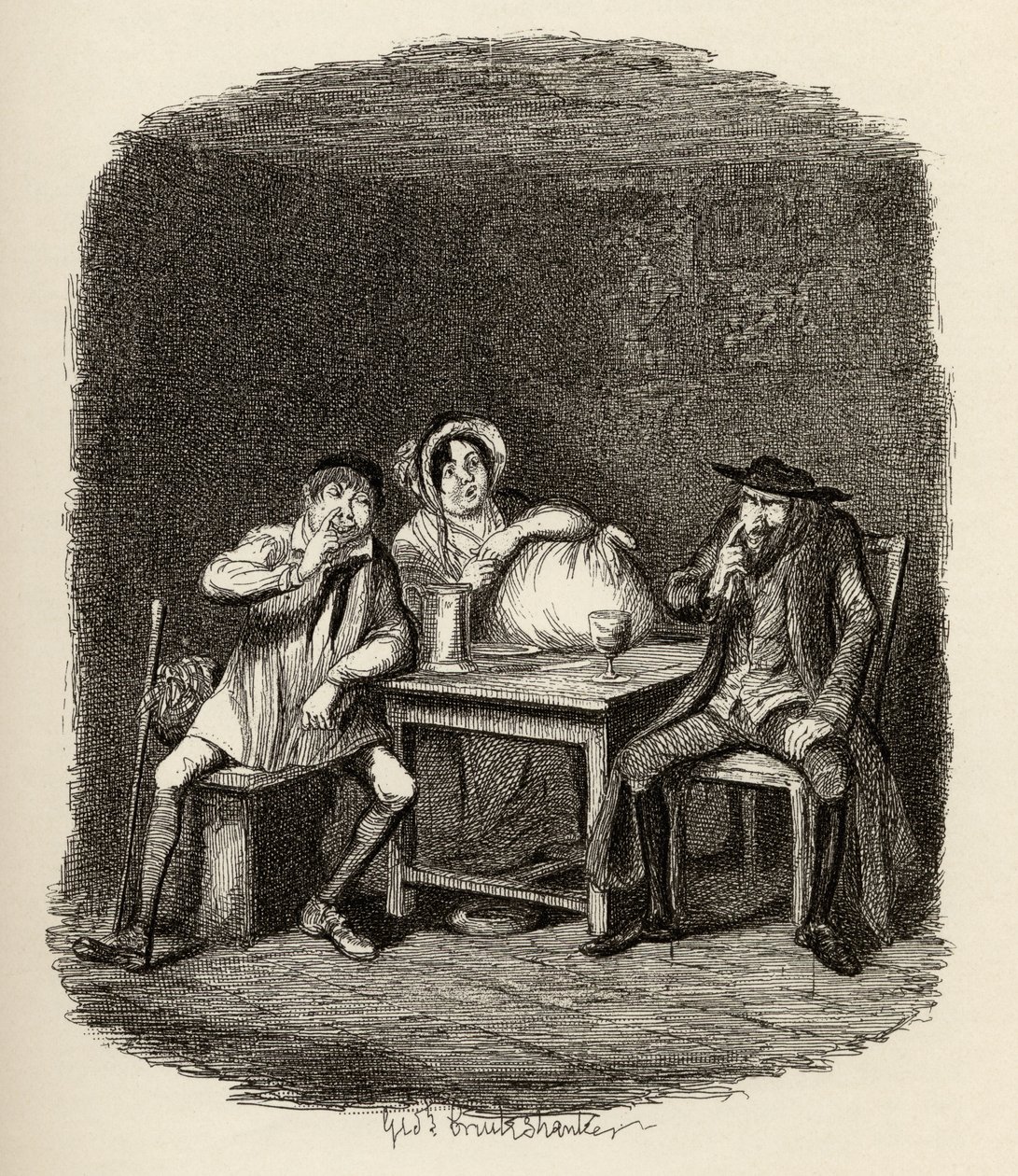The Jew and Morris Bolter begin to understand each other, from 
