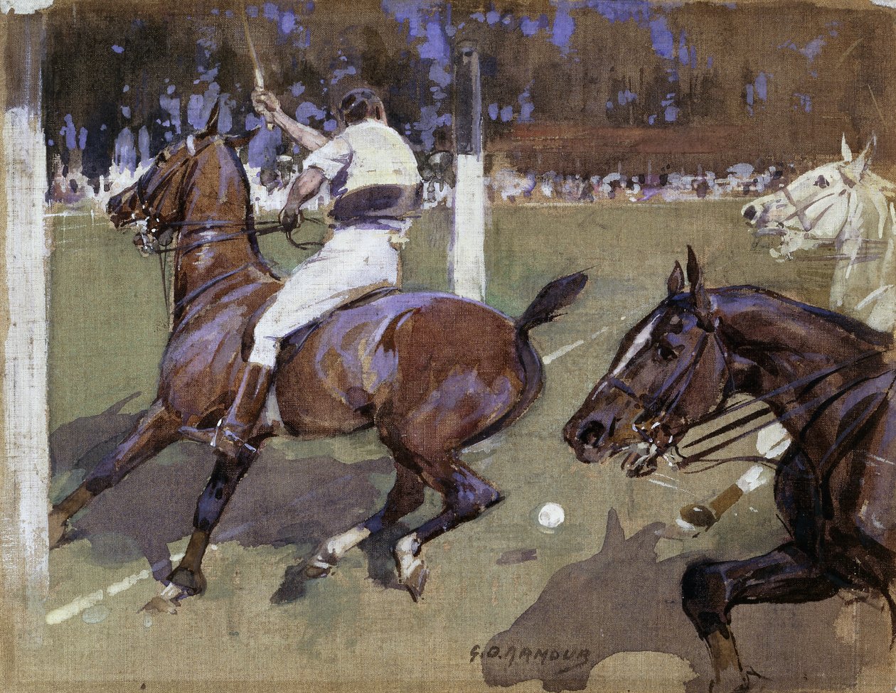 Saving a Goal by George Denholm Armour