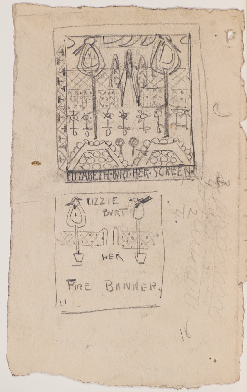 Designs for a Firescreen by George Dutch Davidson