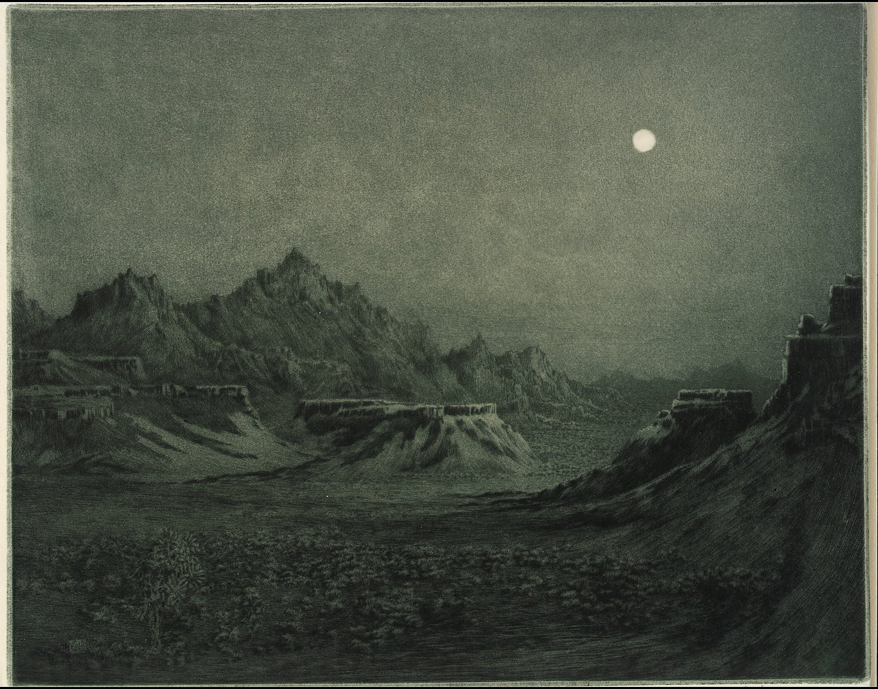 Arizona Night by George Elbert Burr