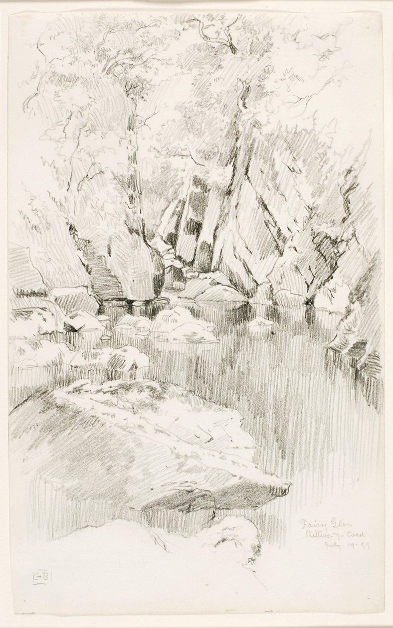 Fairy Glen, Bettws-y-Coed by George Elbert Burr