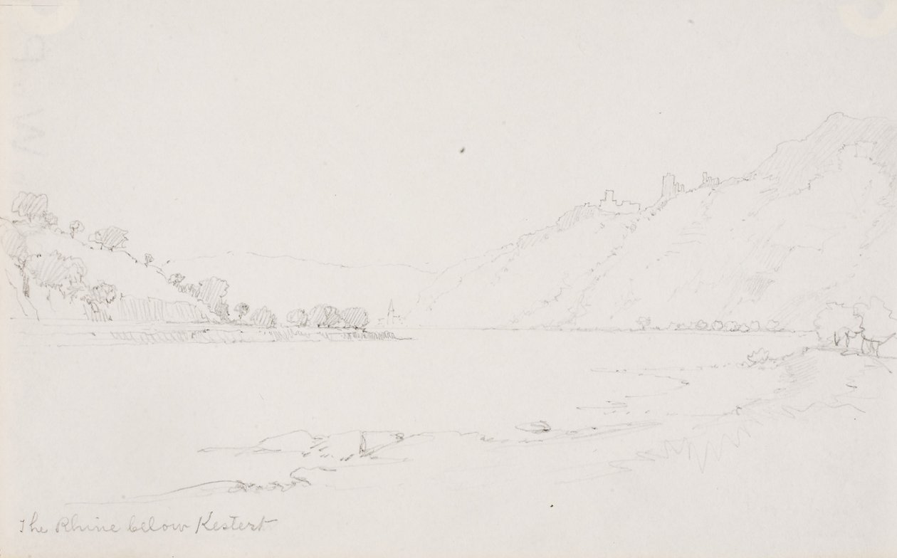 The Rhine below Kestert by George Elbert Burr