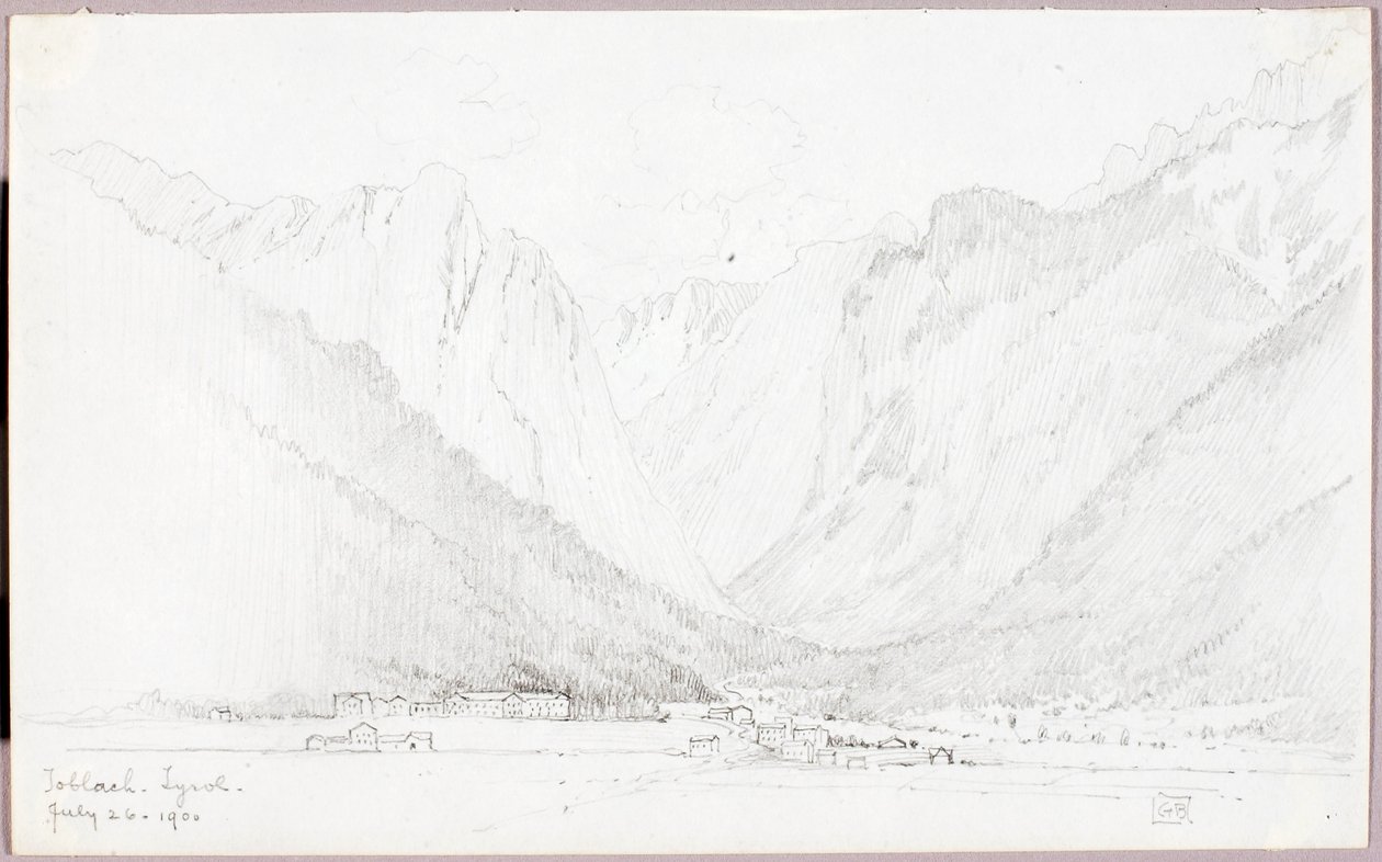 Toblach, Tyrol by George Elbert Burr