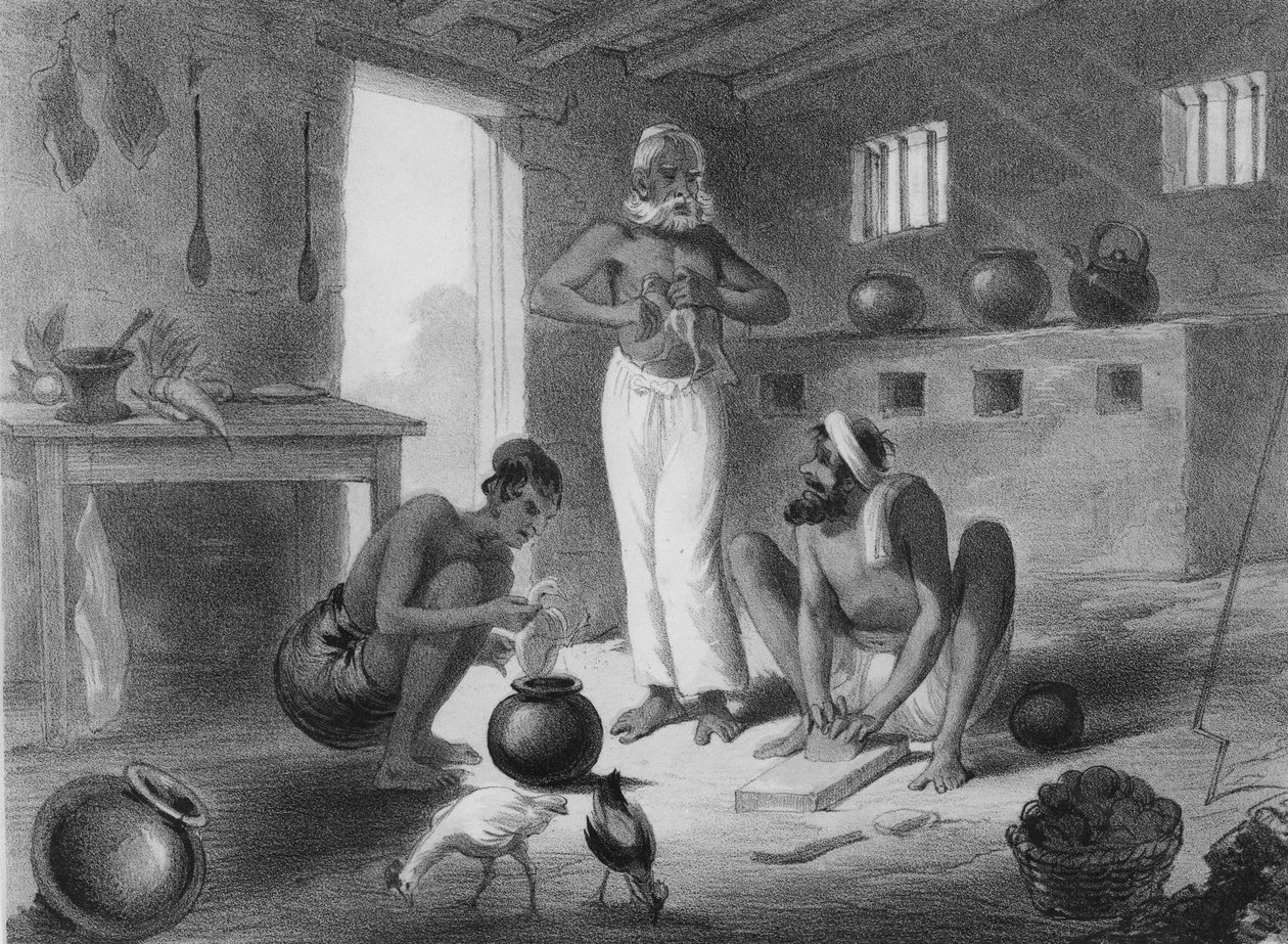 Our Cook Room, c.1858 by George Francklin (after) Atkinson