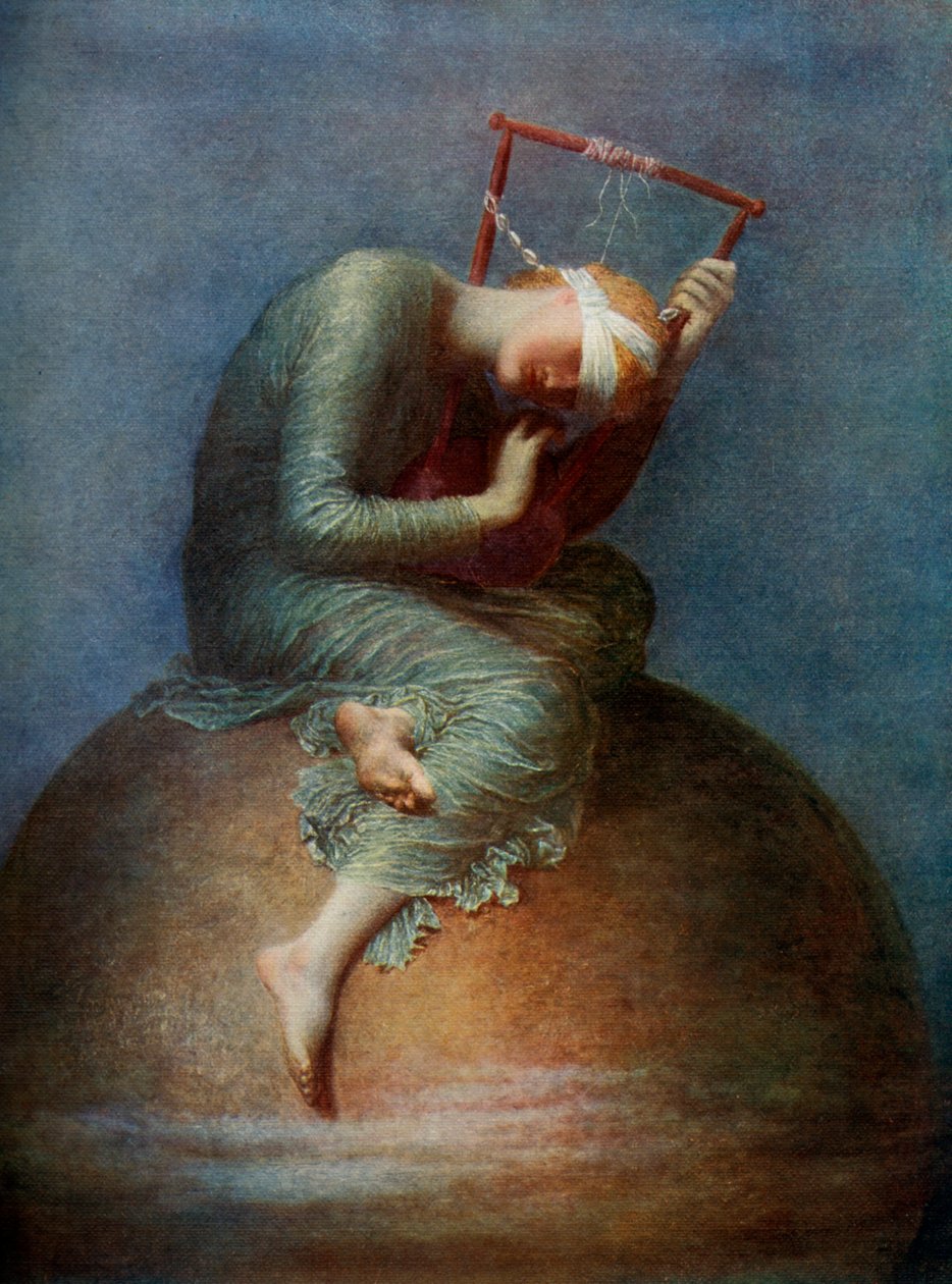 Hope, 1886, 1912 by George Frederick Watts: Fine art print