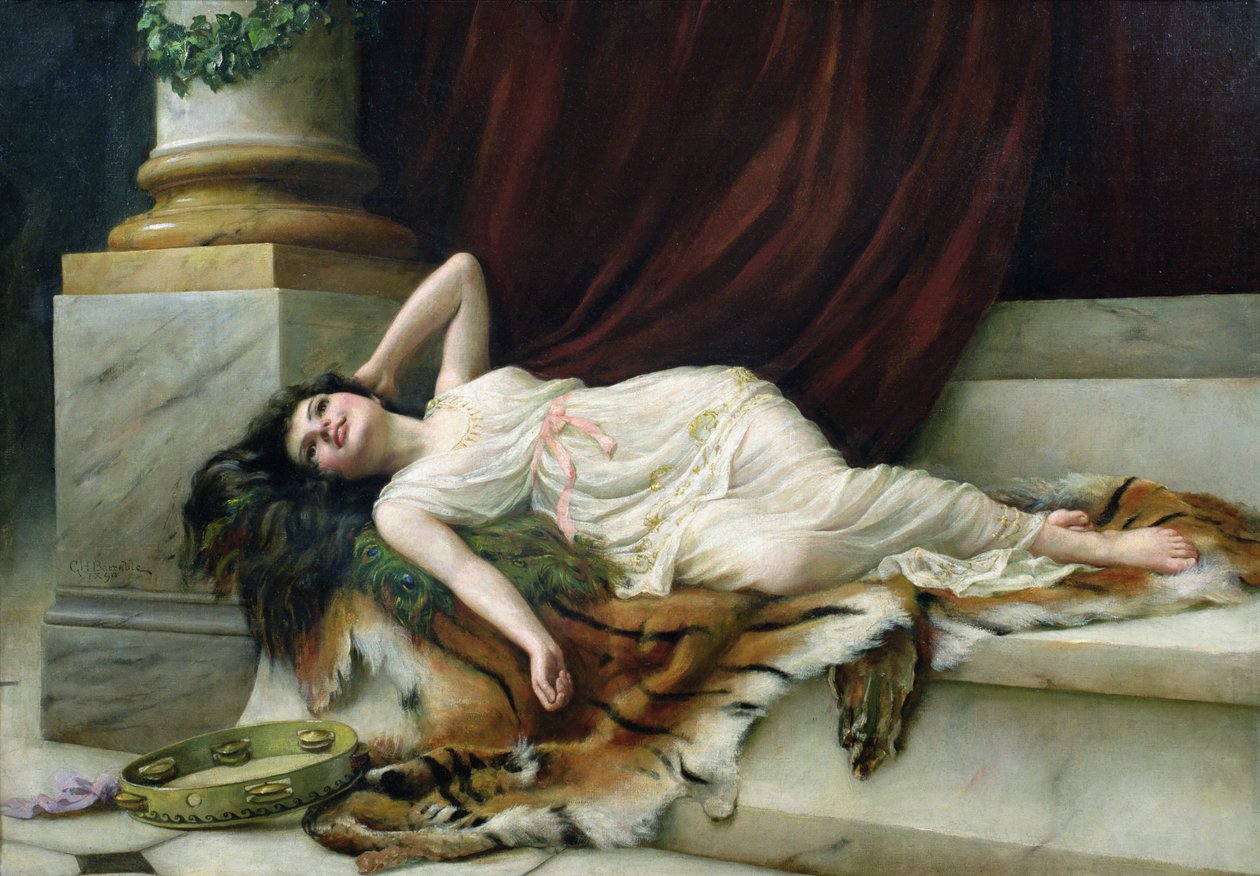 After the Dance by George Hamilton Barrable: Fine art print