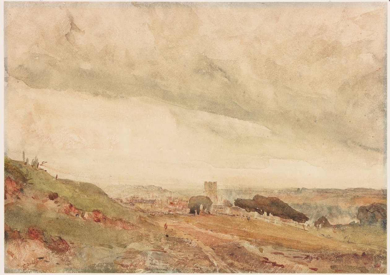 Richmond, Yorkshire by George Haydock Dodgson