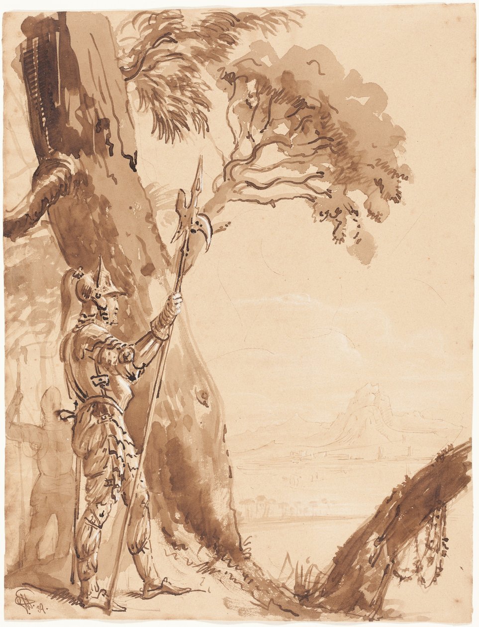 Bandits on the Lookout by George Hayter