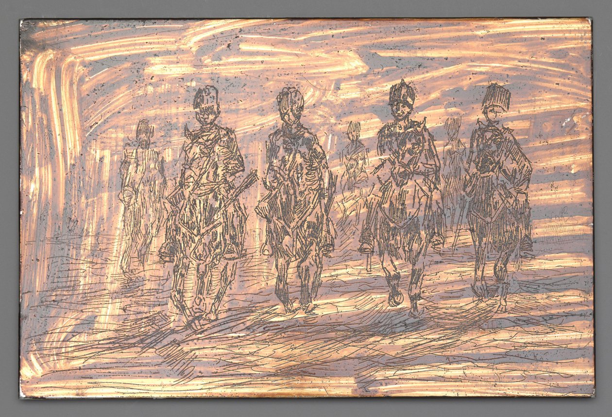 Hussars in Gallop by George Hendrik Breitner