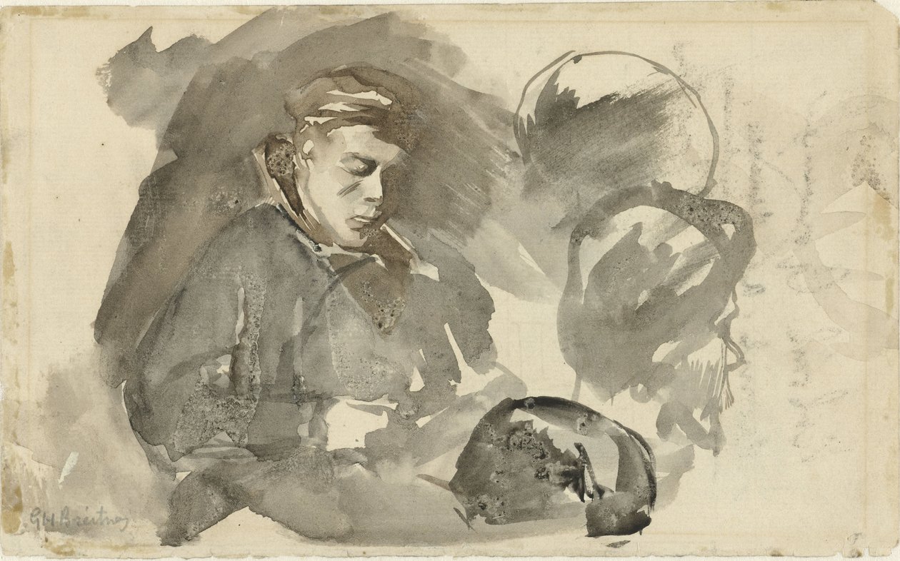Seated Boy by George Hendrik Breitner
