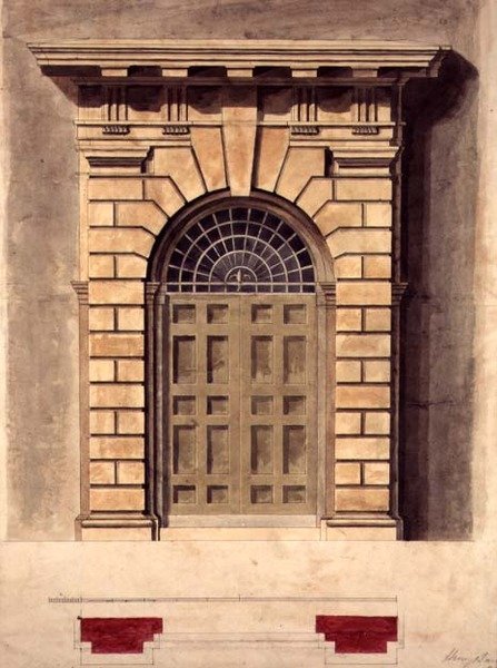 Design for a Palladian Door Surround by George Henry Bailey