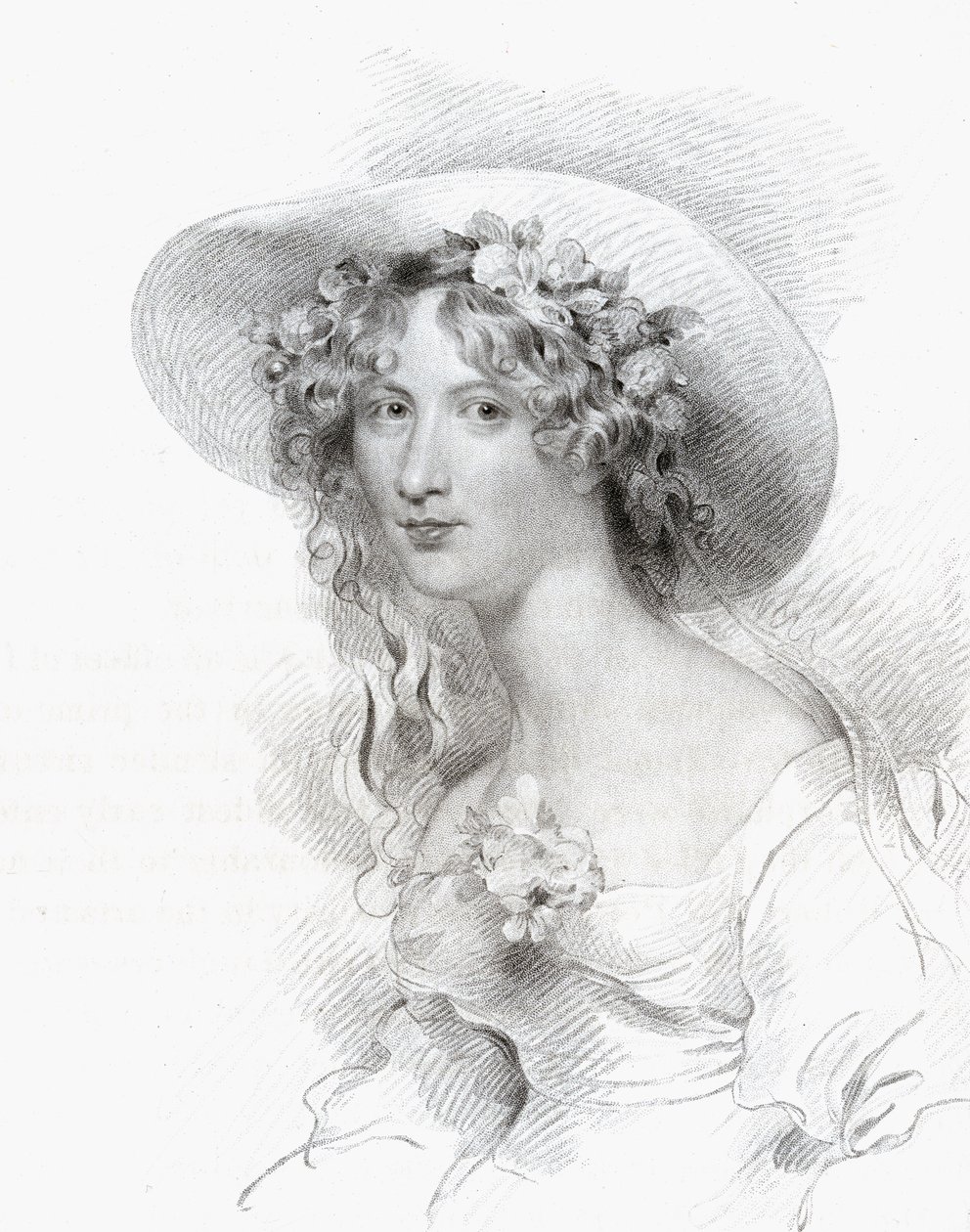 Anna Maria Porter, engraved by Thomas Woolnoth from 