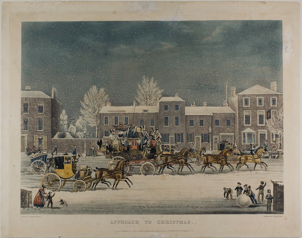 Approach to Christmas by George Hunt: Buy fine art prints