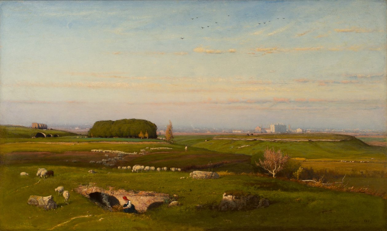 In the Roman Campagna by George Inness