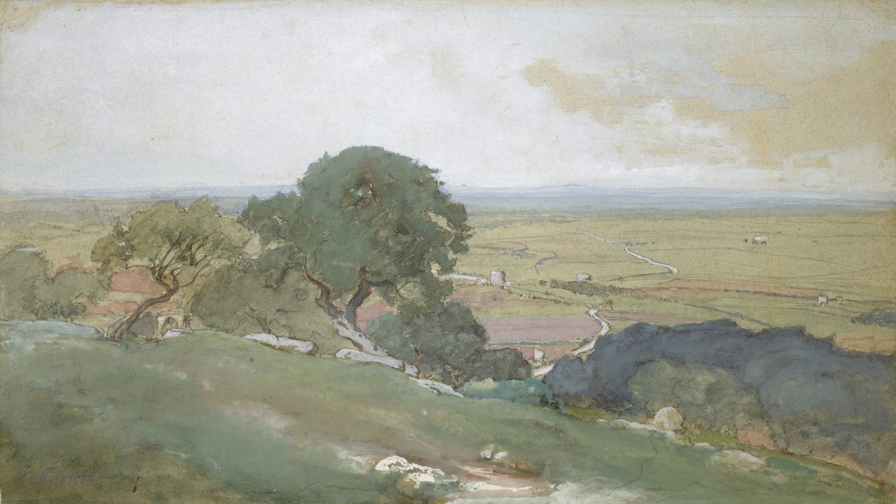 Olive Trees at Tivoli by George Inness