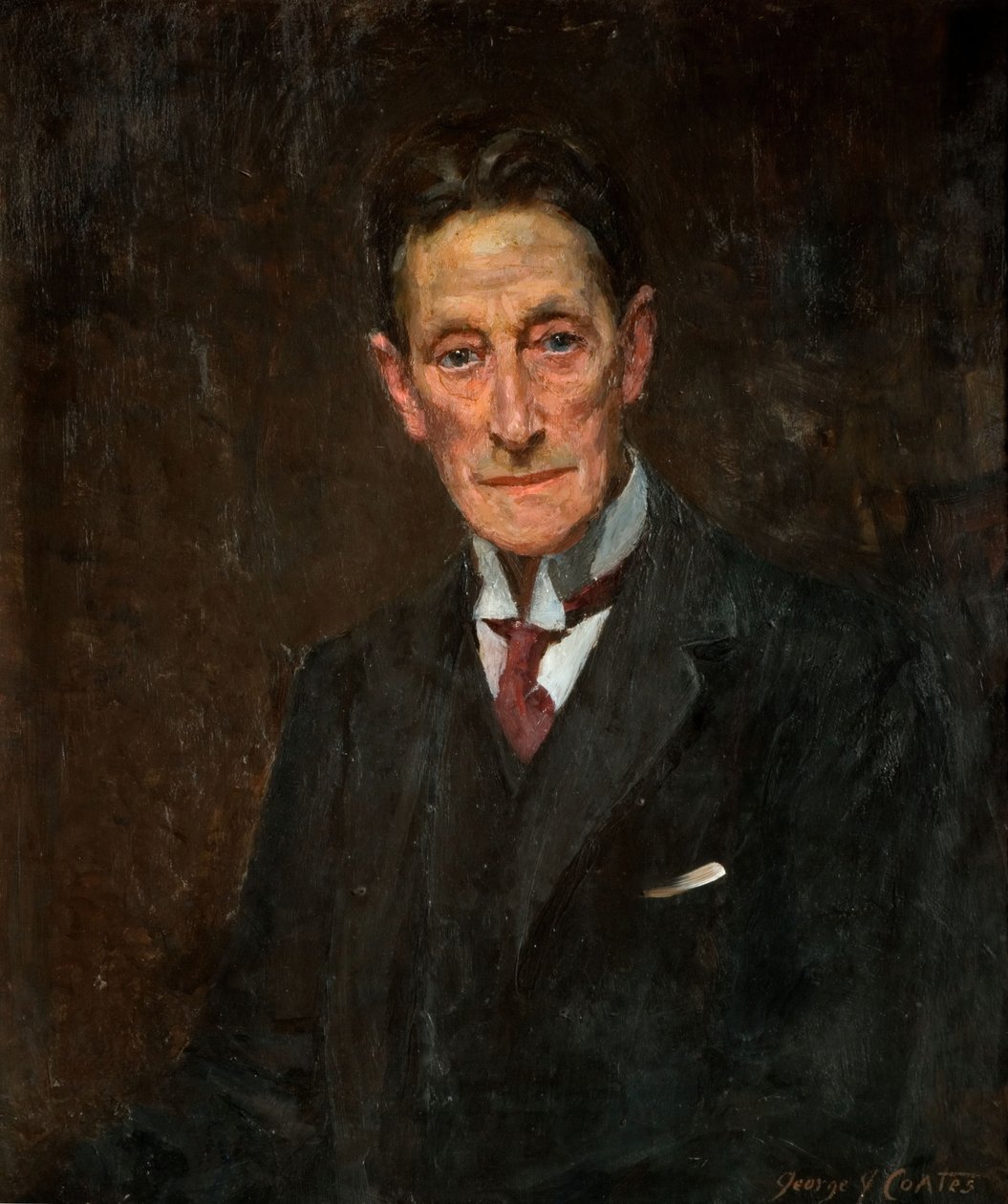Portrait of Sir Johnston Forbes-Robertson by George James Coates