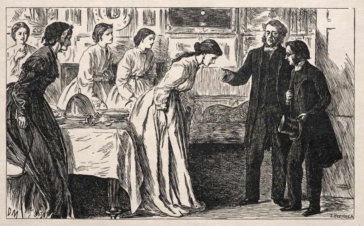 Wanted a Curate. Rather an Ordeal for the Reverend M. Green by George Louis Palmella Busson Du Maurier