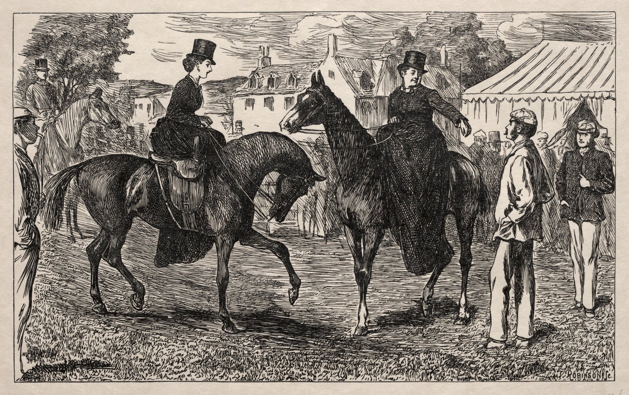 Why the Pifflers Lost their Return Match by George Louis Palmella Busson Du Maurier