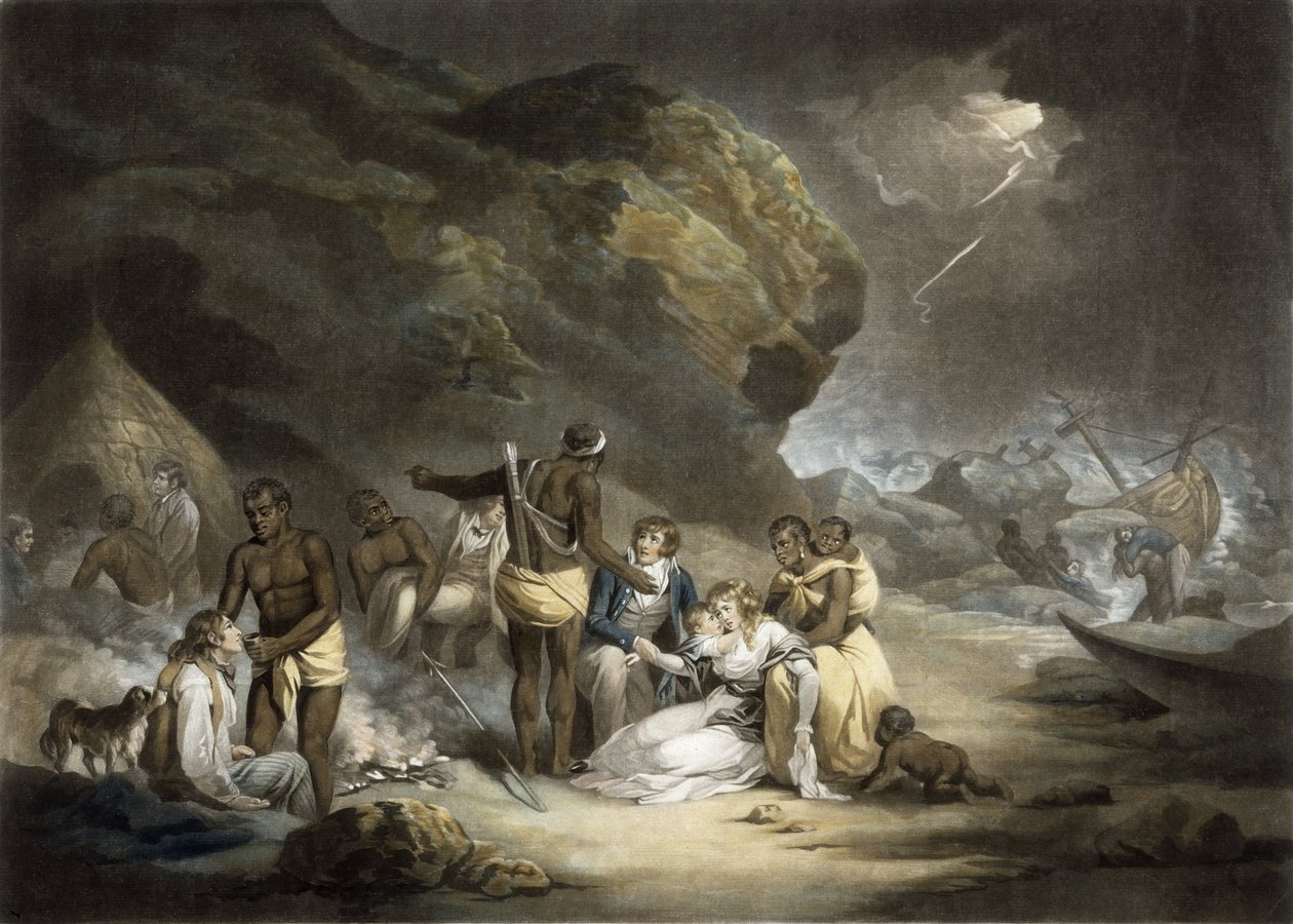 African Hospitality, engraved by John Raphael Smith, 1791