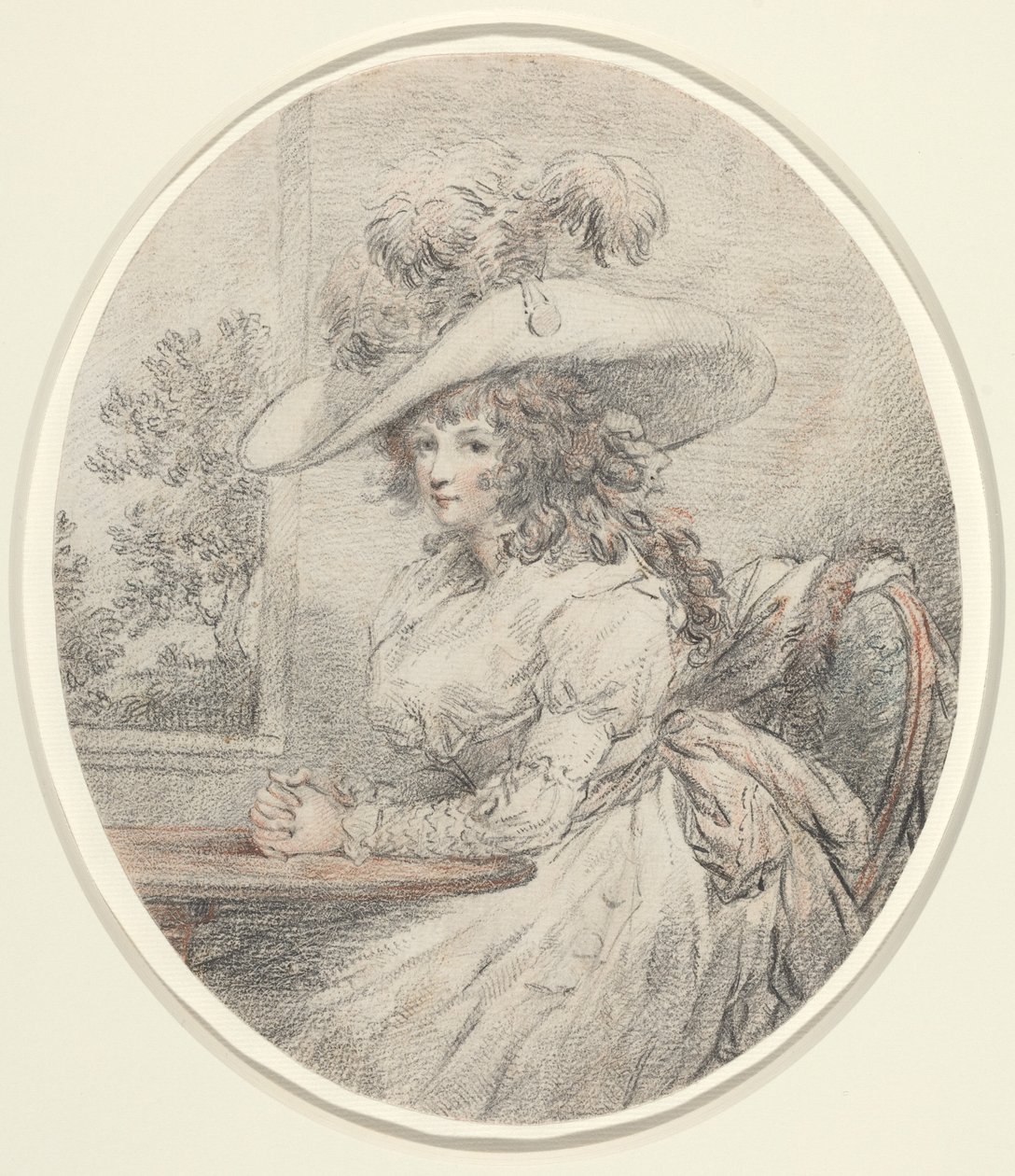 Anne Ward Morland, c.1786 by George Morland