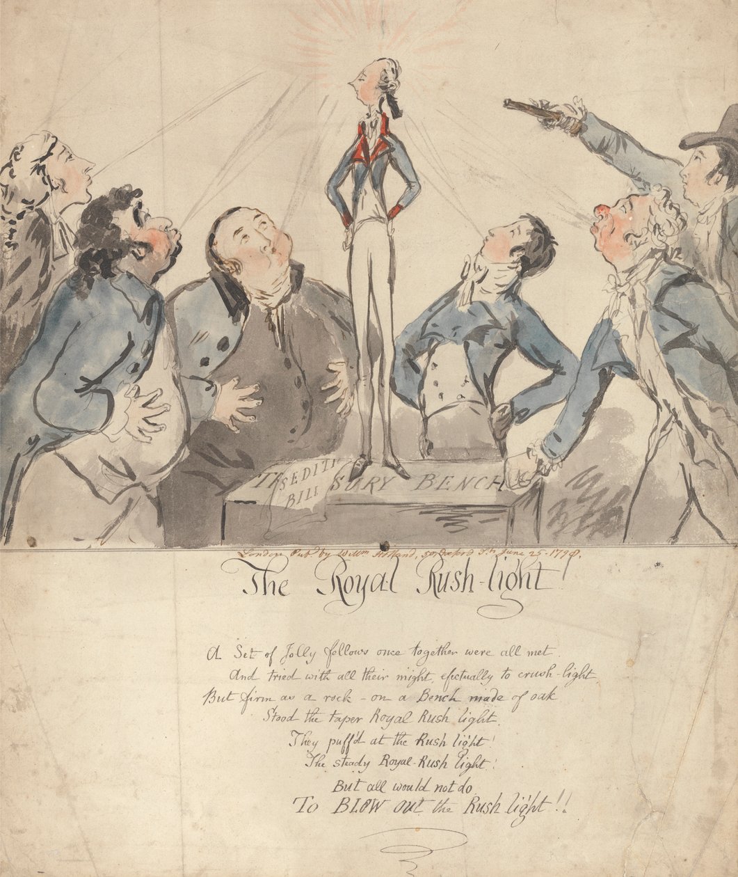 The Royal Rush Light by George Moutard Woodward