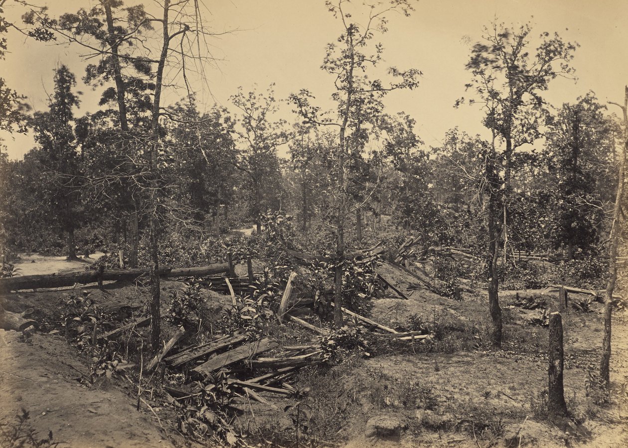 Battle Field of Atlanta, Georgia, July 22, 1864, No. 1 by George N. Barnard