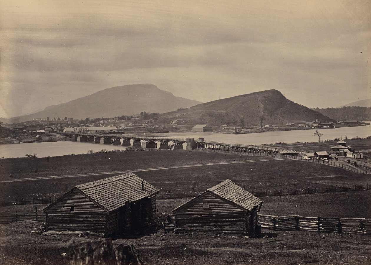 Chattanooga from the North by George N. Barnard