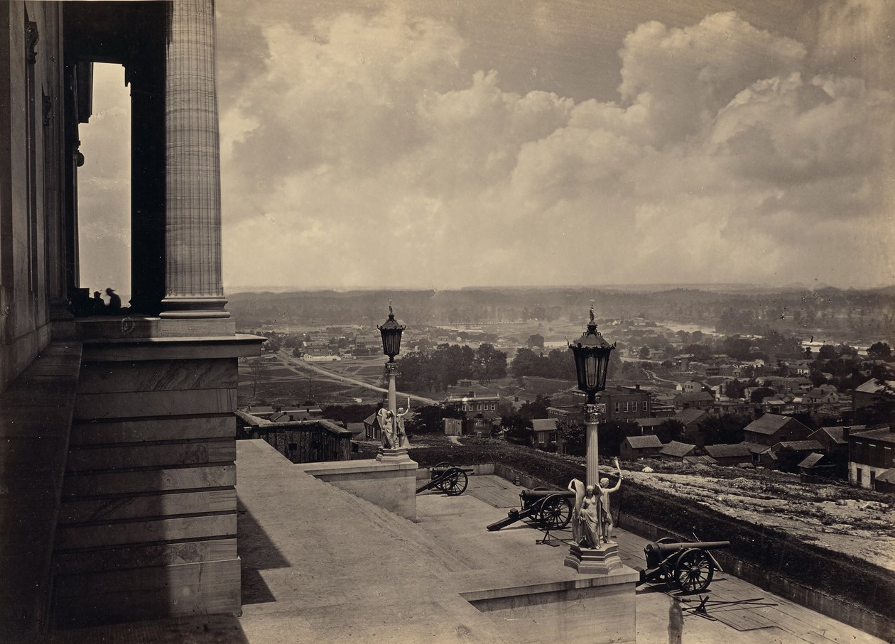 Nashville from the Capitol by George N. Barnard