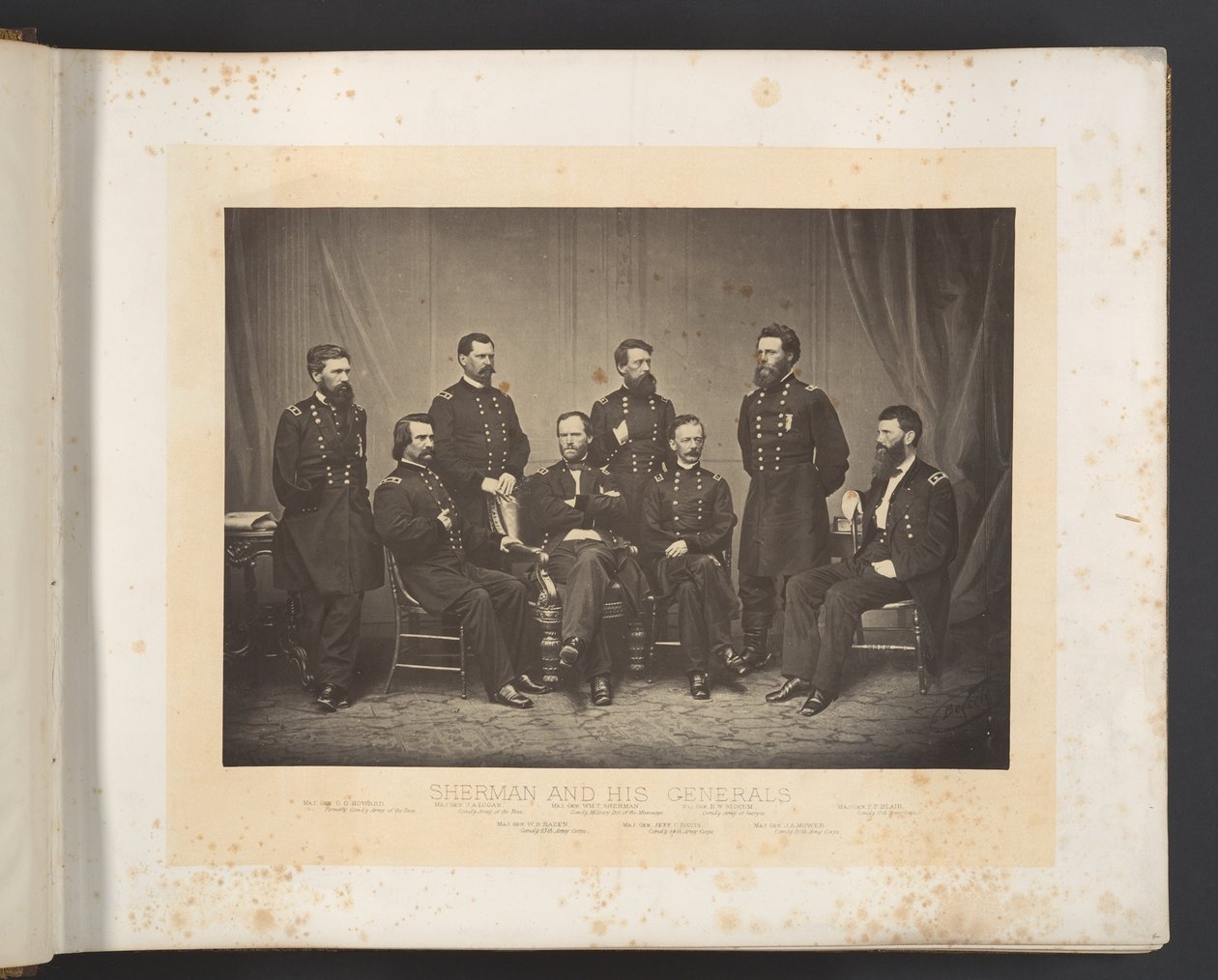 Sherman and His Generals by George N. Barnard