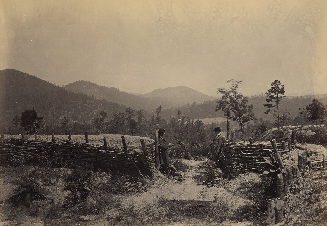 The Allatoona Pass, Georgia by George N. Barnard