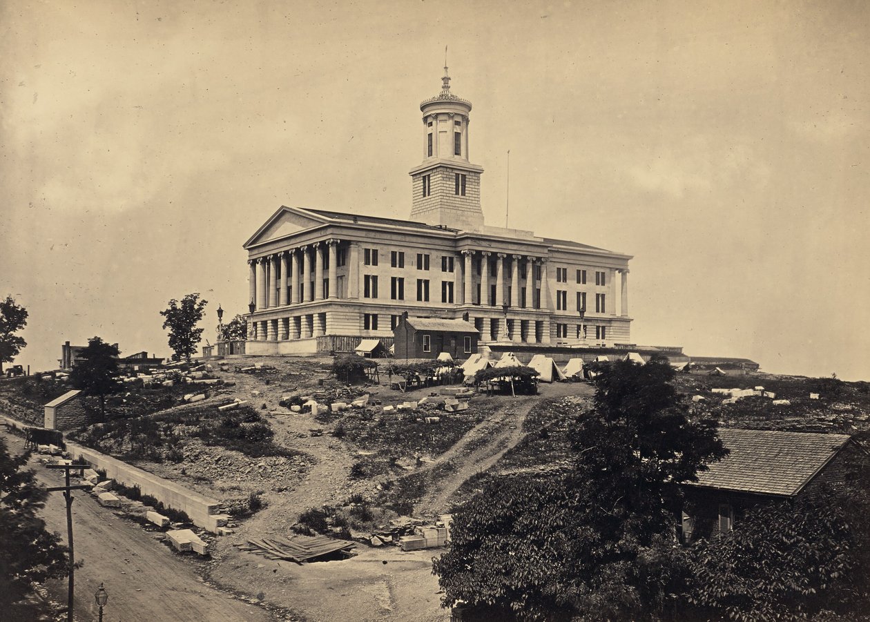 The Capitol, Nashville, Tennessee by George N. Barnard