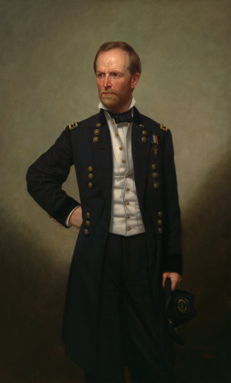 William T. Sherman by George Peter Alexander Healy
