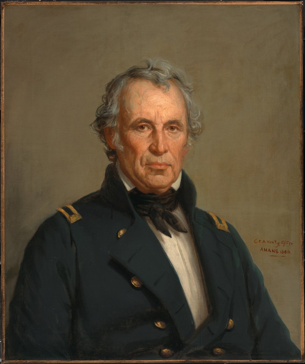 Zachary Taylor (1784-1850) by George Peter Alexander Healy