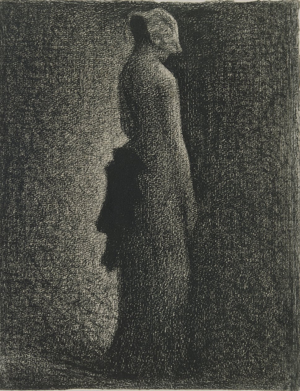 The Black Bow by George Pierre Seurat